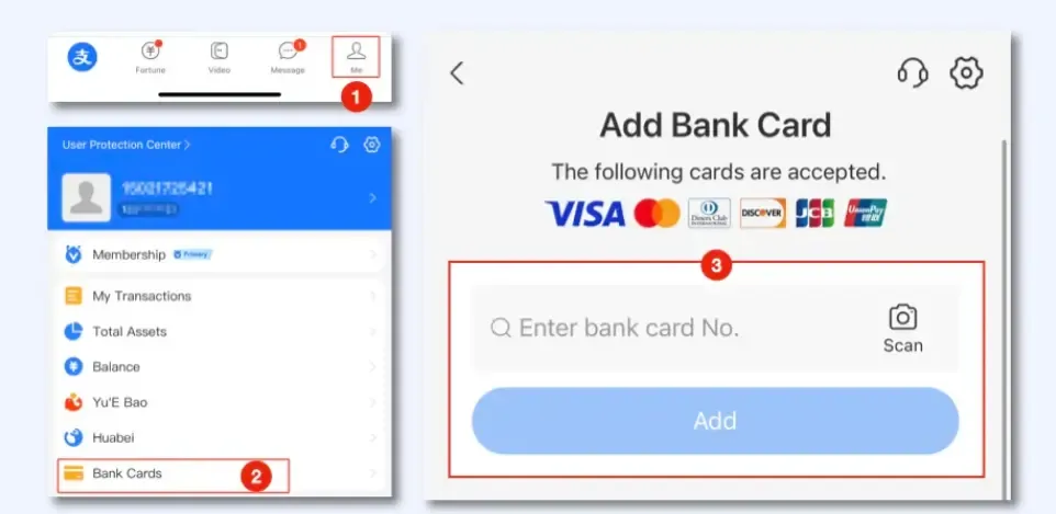 Add Bank Card
