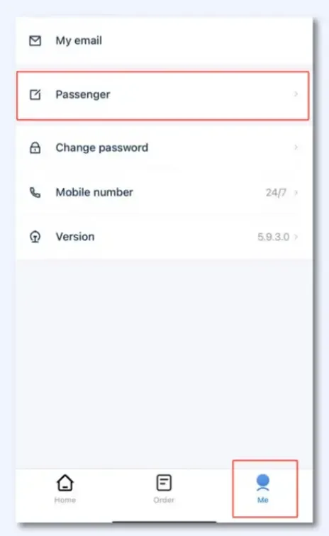 Add passengers