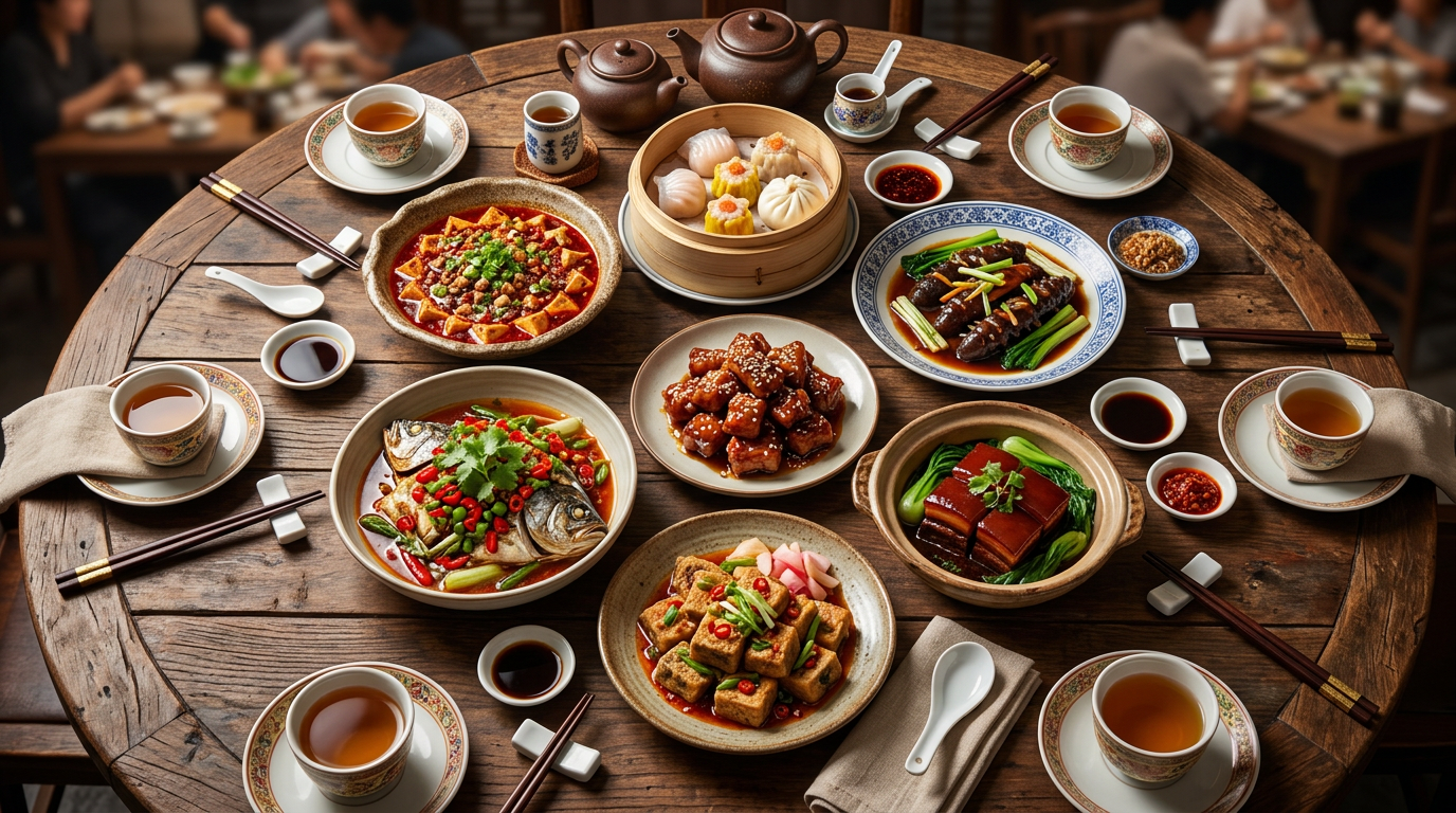 The Eight Great Cuisines of China