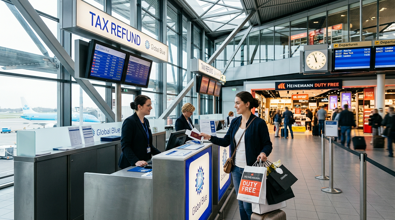 Guide for Tax Refund for Overseas Tourists upon Departure