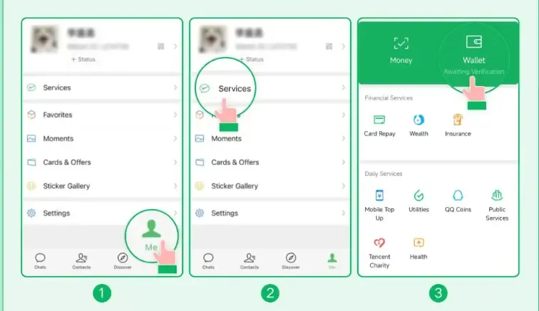 Find WeChat Pay Wallet